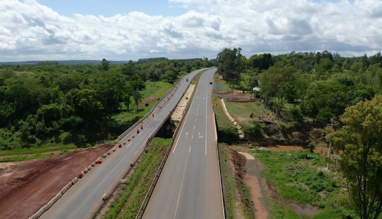 Avanzan obras de duplicación en el tramo 4.2 que conecta a Coronel Oviedo (4.1) y Caaguazú (5.1) según cronograma establecido
