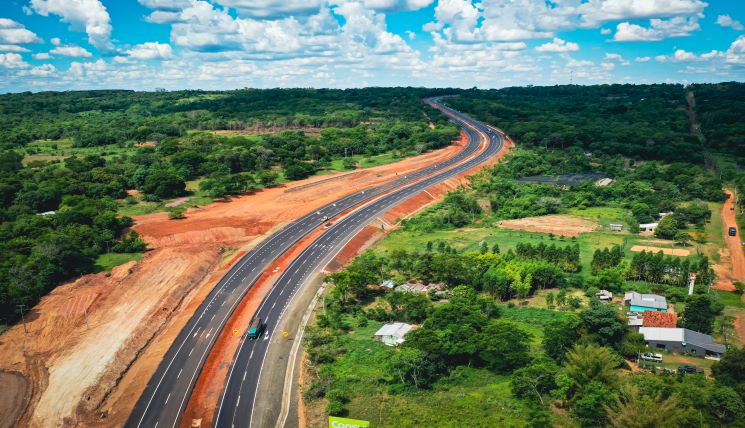 Se habilitará nuevo tramo duplicado que conecta los municipios de Coronel Oviedo y Caaguazú
