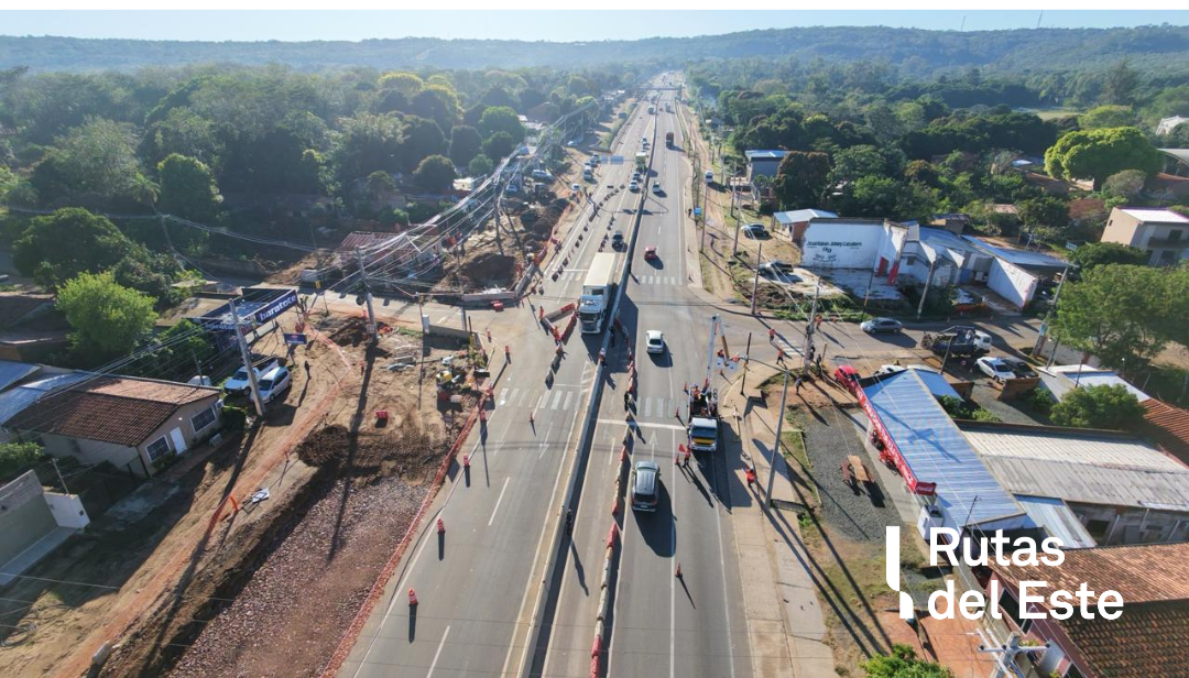 Cruce Pedrozo: refuerzan medidas de seguridad ante el nuevo esquema de circulación en la Ruta PY02